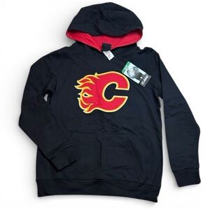 NWT NHL Calgary Flames Youth Hoodie sz XL 14/16